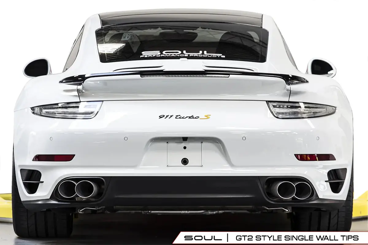 Soul Sport X-Pipe Exhaust Porsche 991 Turbo / Turbo S (2013-2019) 3