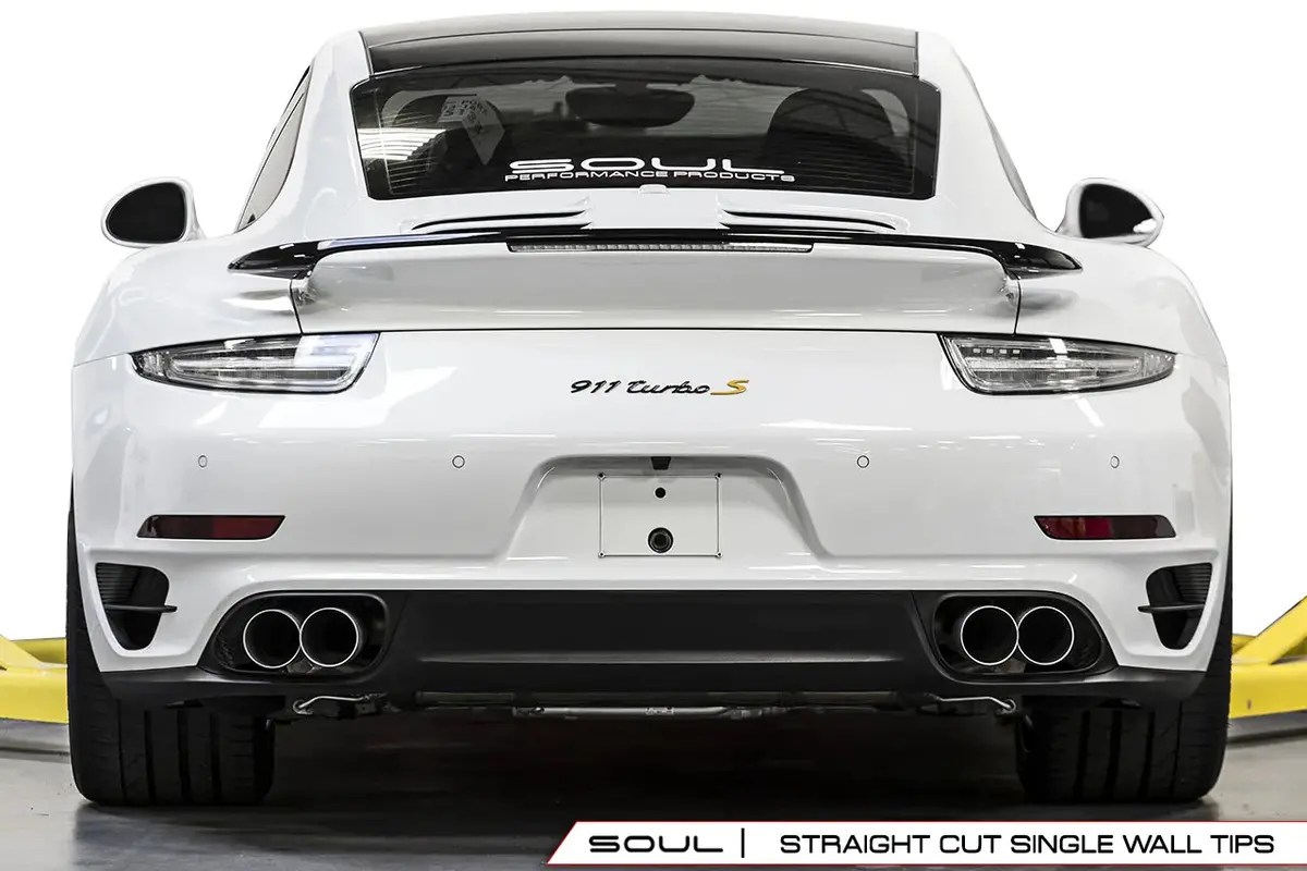 Soul Sport X-Pipe Exhaust Porsche 991 Turbo / Turbo S (2013-2019) 2