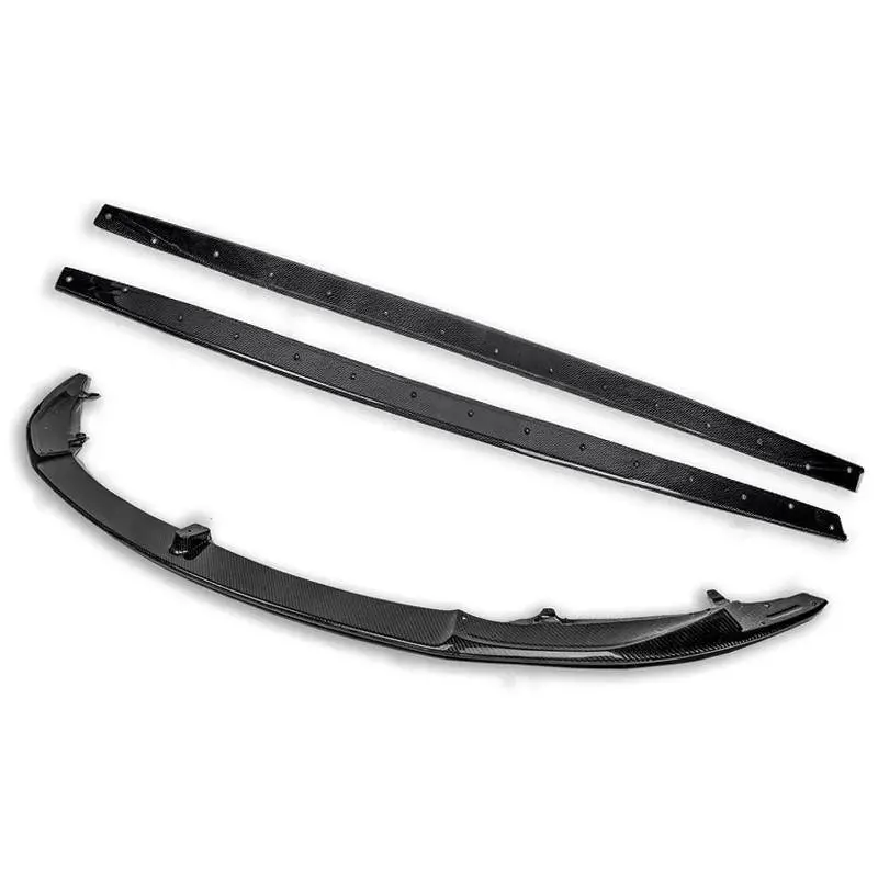 Extreme Online Store Carbon Fiber Front Splitter & Side Skirts Bmw F80 M3 1