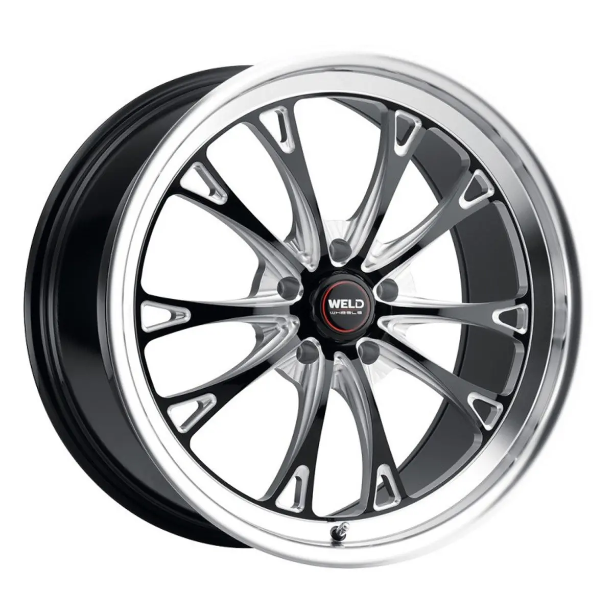 Weld 17X5 Belmont Drag Front Wheel C6 / C7 Corvette (2005-2019) 1