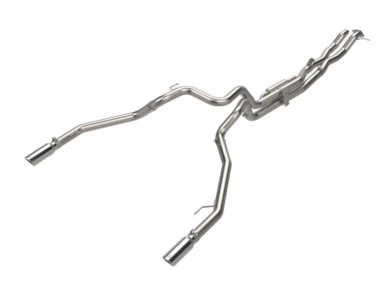 Afe 24-25 Ford Ranger Raptor Vulcan Series 3In 304 Ss Cat-Back Exhaust W/ Polished Tips 1