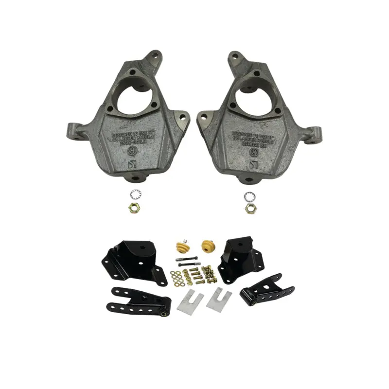 Belltech 99-06 Chevrolet Silverado/Gmc Sierra Lowering Kit (2In Front/4In Rear) - W/O Shocks 1
