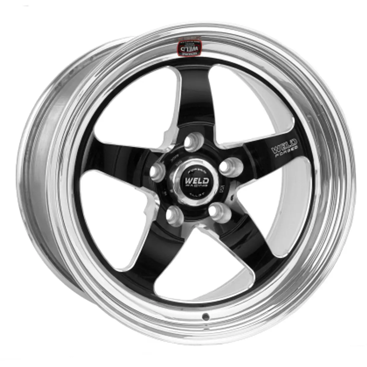 Weld 17X11 S71 Black Rear Wheel C6 / C7 Corvette Grand Sport / Z06 / Zr1 (2006-2019) 1