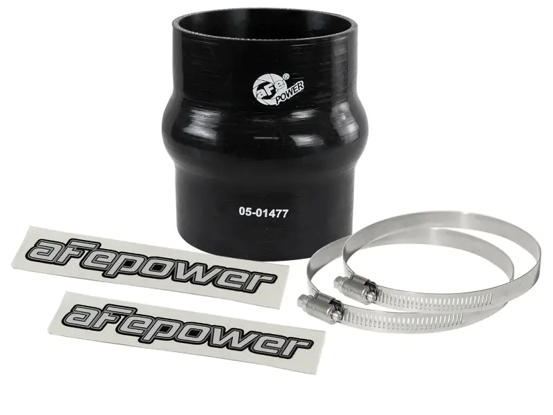 Afe Magnum Force Intake Coupling Kit (3-1/8 In Id X 4 In L) Straight Coupler W/ Hump - Black 1