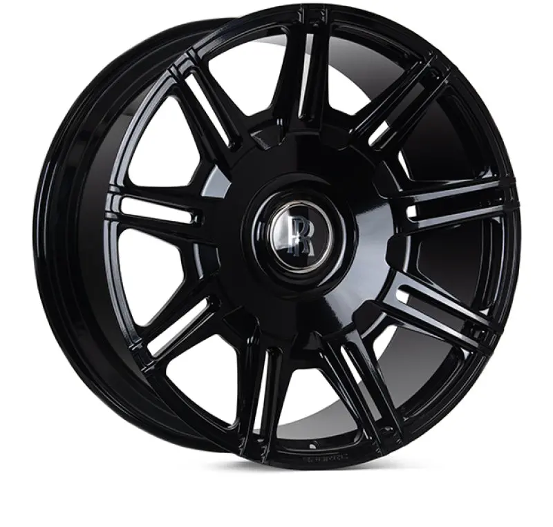 Vossen X Novitec Sp2 22X10 Et:22 Gloss Black Rolls-Royce Phantom 1St Gen Front Wheel 1