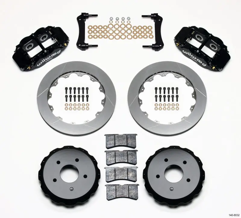 Wilwood Narrow Superlite 4R Rear Kit 12.88In 97-04 Corvette C5/Z06 - 140-8032 1