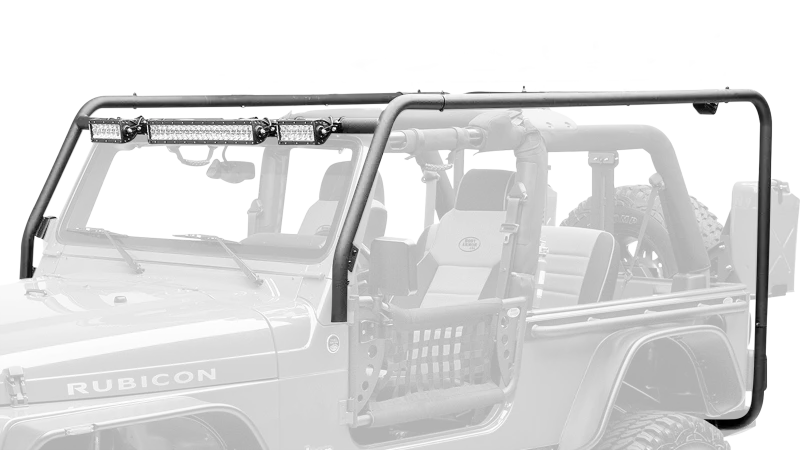 Body Armor 4X4 07-18 Wrangler 4-Door Cargo Roof Rack 1
