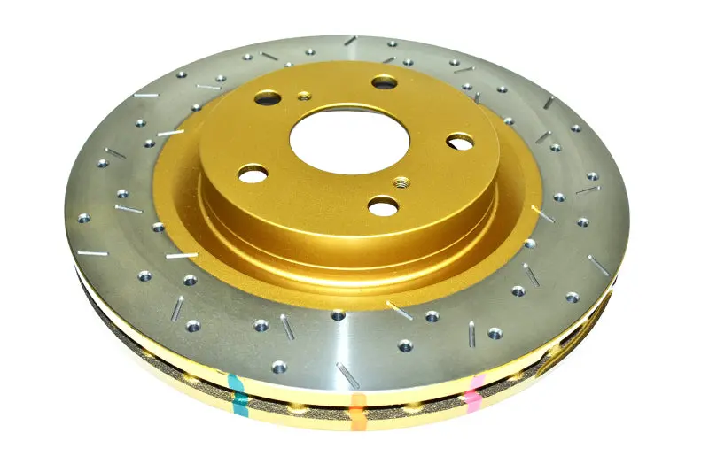 Dba 13-19 Lexus Es300h Front 4000 Series Drilled & Slotted Rotor 1