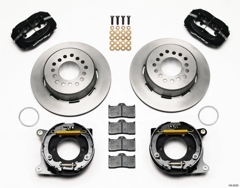 Wilwood Forged Dynalite P/S Park Brake Kit 2005-2014 Mustang - 140-9228 1