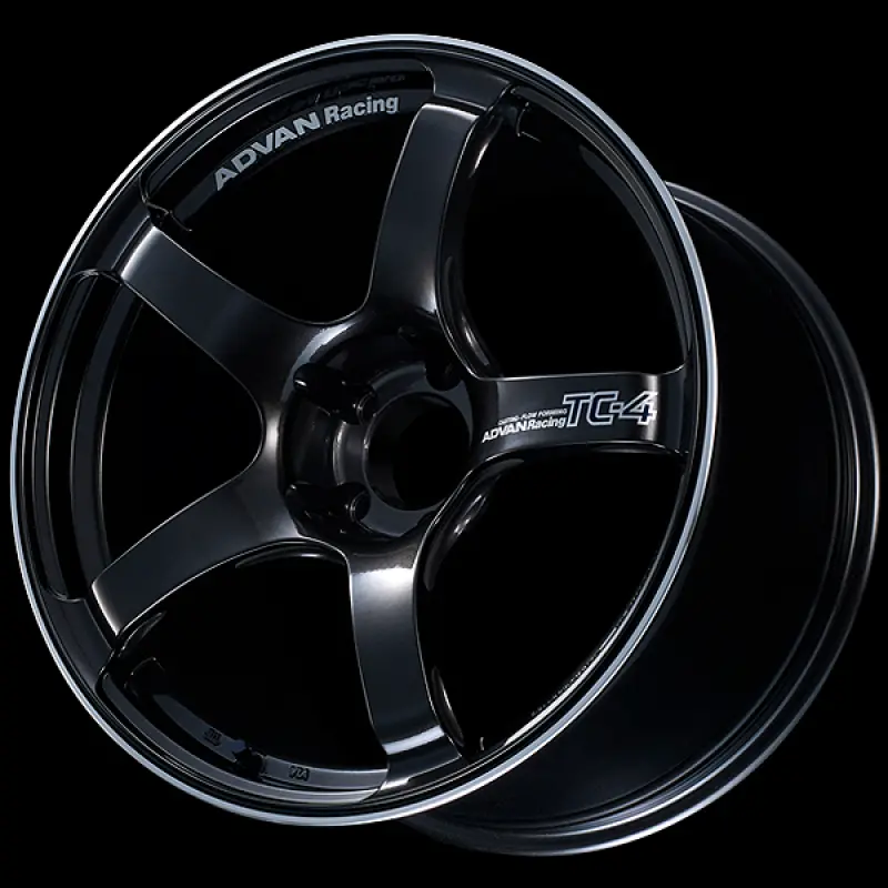 Advan Tc4 18X7.5 / +48 Offset / 5-114.3 / 73Mm Bore / Black Gunmetallic & Ring 1