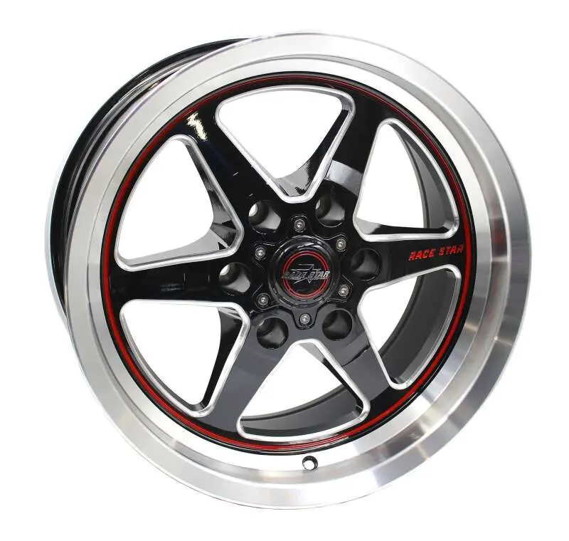 Race Star 93 Truck Star 17X9.5 6X135 Bc 6.18Bs Black/Machined Black Wheel 1