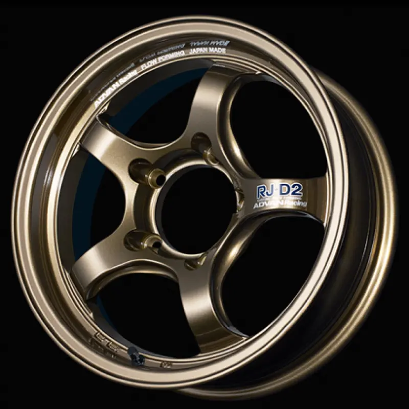 Advan Rg-D2 18X9.0 +00 6-139.7 Umber Bronze Metallic Wheel 1