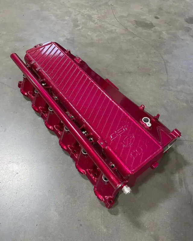 Csf Bmw Gen 1 B58 Charge-Air-Cooler Manifold - Rasberry Sparkle 1