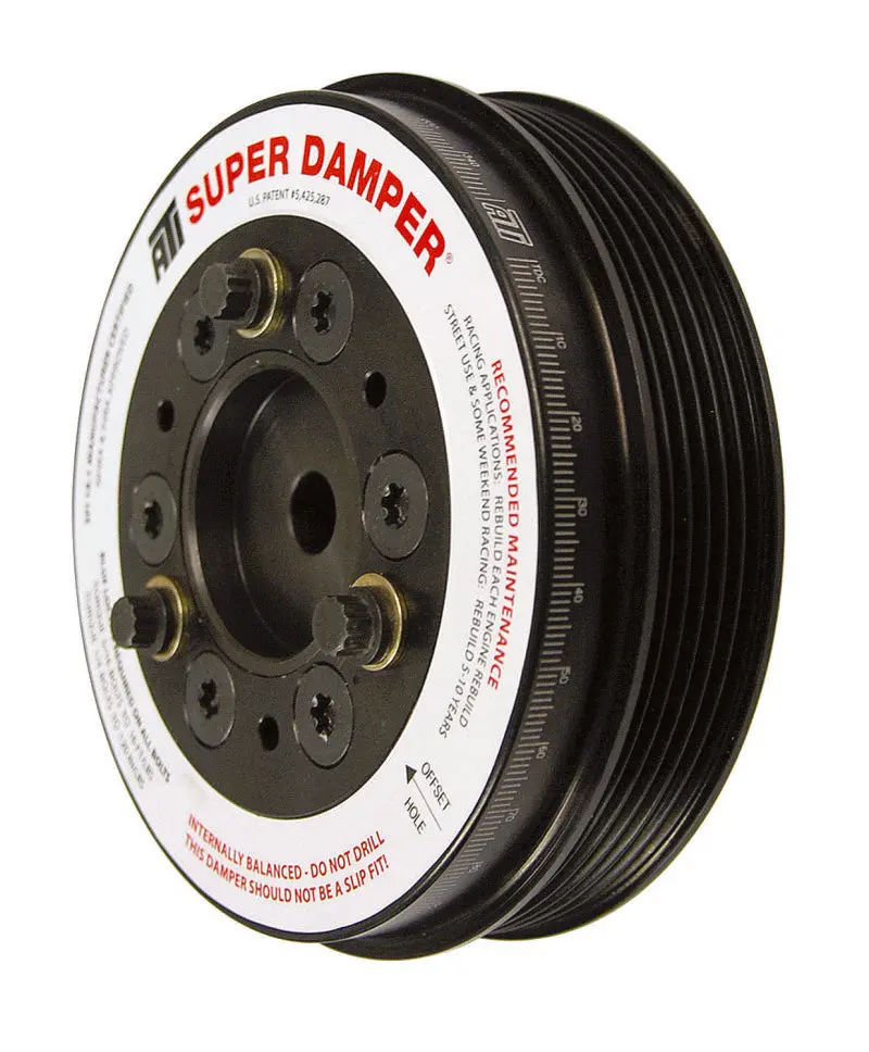 Ati Damper - 5.67In - Alum - 6 Grv - Mini Cooper S - 1.6L -1Pc 1