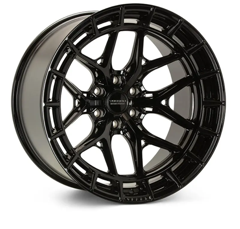 Vossen Hfx-1 - 22X9.5 / 6X130 / Et25 / Deep / 84.1 - Gb - Gloss Black Wheel 1