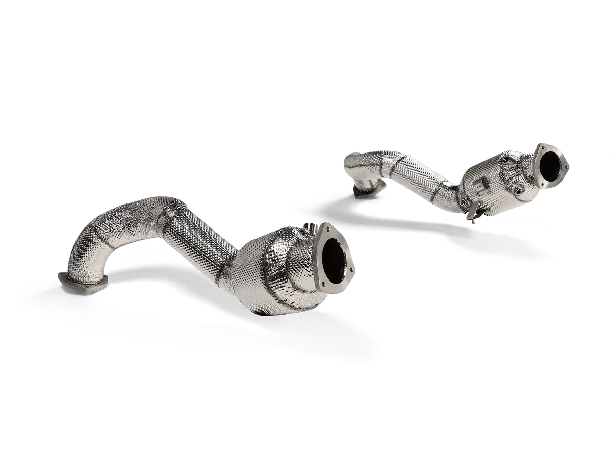 Akrapovic Link Pipe Set Porsche 718 Gt4 Rs / Spyder Rs (2022+) 1