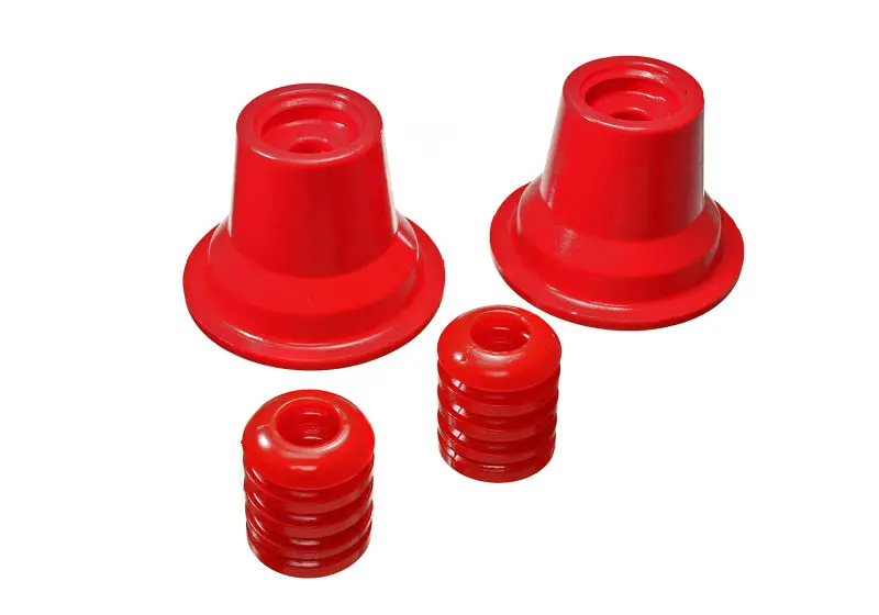 Energy Suspension Rear Shock Bushings - Red 1