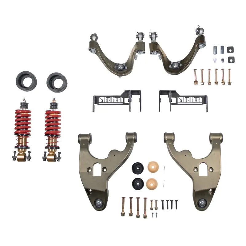 Belltech 88-98 Chevrolet C1500 Front Coilover Conversion Kit (Excl. Spindle & Swaybar) 1