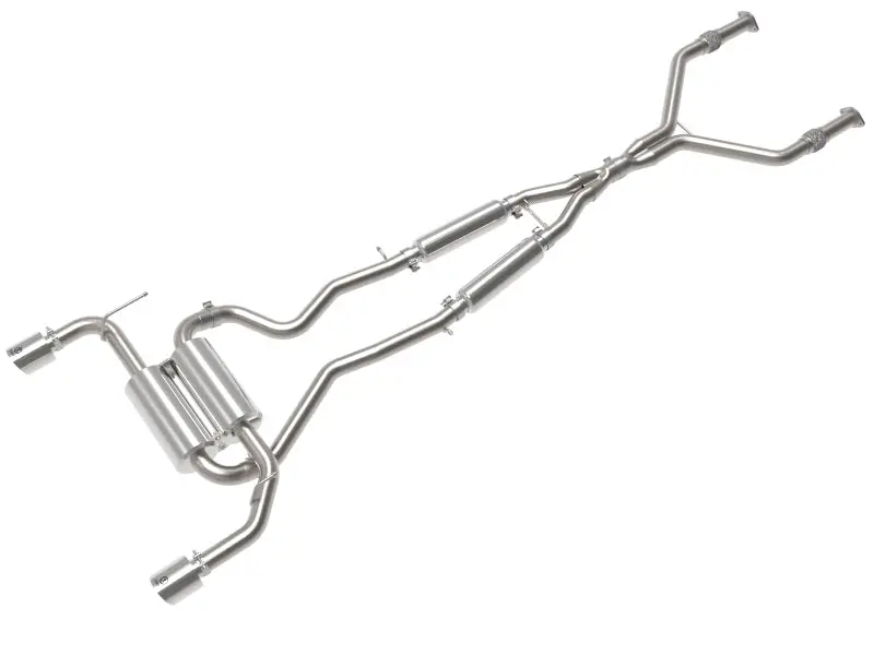 Afe Takeda Cat-Back Exhaust System Infiniti Q50 14-15 V6-3.7L 1