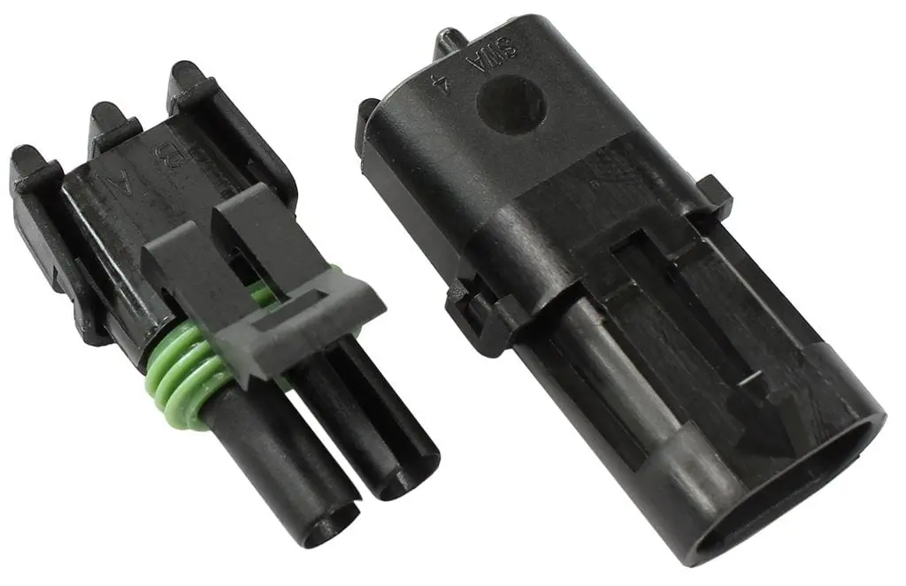 Af49-8502 Weatherpack Electrical Connector — 8-Pin Sealed Automotive Grade 1
