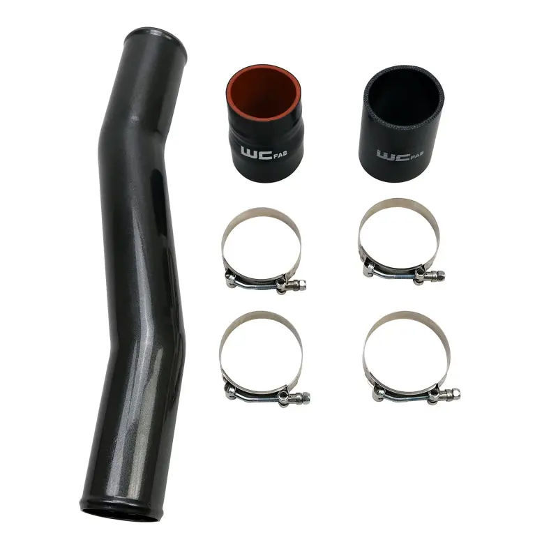 Wehrli 03-07 Dodge 5.9L Cummins Passenger Side 3In Replacement Intercooler Pipe - Candy Teal 1