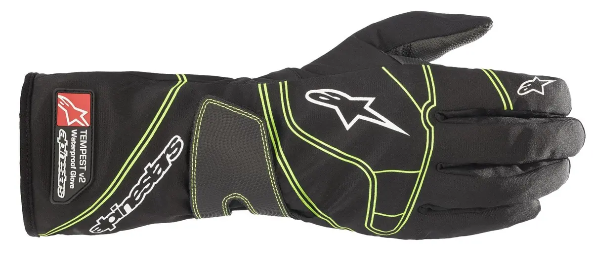 Alpinestars Tempest V2 Xl Waterproof Motorcycle Gloves 1