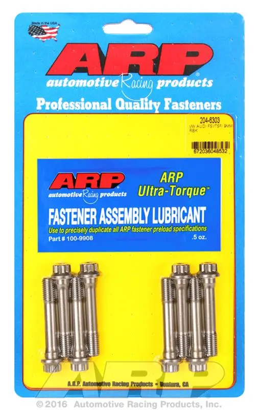 Arp 204-6303 High-Strength Connecting Rod Bolts — 3/8"-24 Thread 1