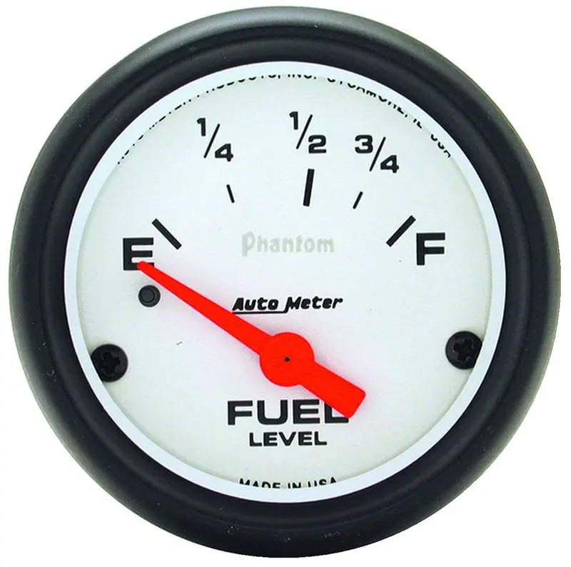 Phantom Series Au5814 Fuel Level Gauge — Analog Dash-Mount Design 1