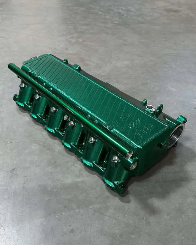 Csf Toyota A90/A91 Supra/ Bmw G-Series B58 Charge-Air Cooler Manifold - Isle Of Man Green 1