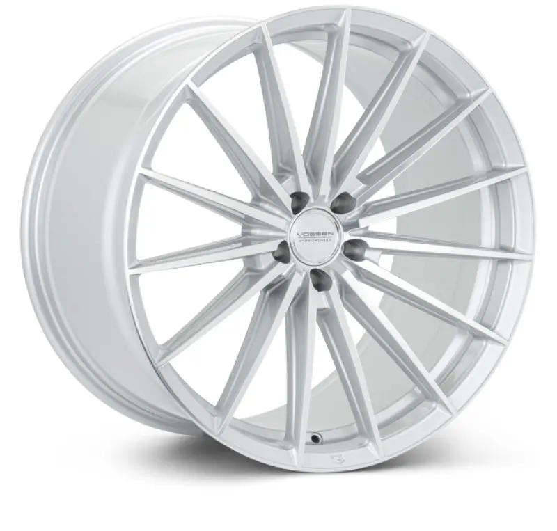 Vossen Hfx-4 20X11 - 5X120 - Et40 - Deep - 72.56 - Silver Polished Wheel 1