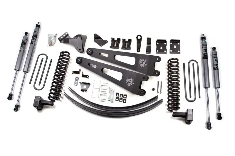 Zone Offroad 11-14 Ford F250/F350 Super Duty 4Wd Diesel 6In Lift Kit W/ Radius Arms 1