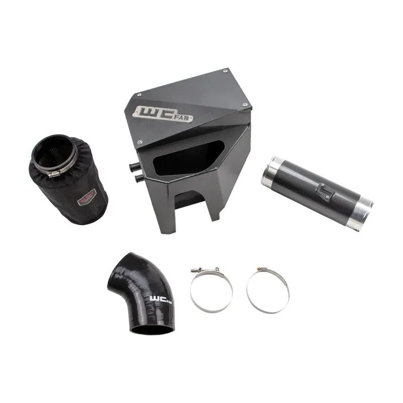 Wehrli 20-24 Ford 6.7L Powerstroke 4In. Intake Kit - Bengal Gray 1