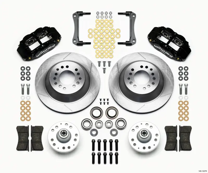 Wilwood Narrow Superlite 6R Front Hub & 1Pc Rtr Kit 12.88In 70-78 Camaro - 140-12278 1