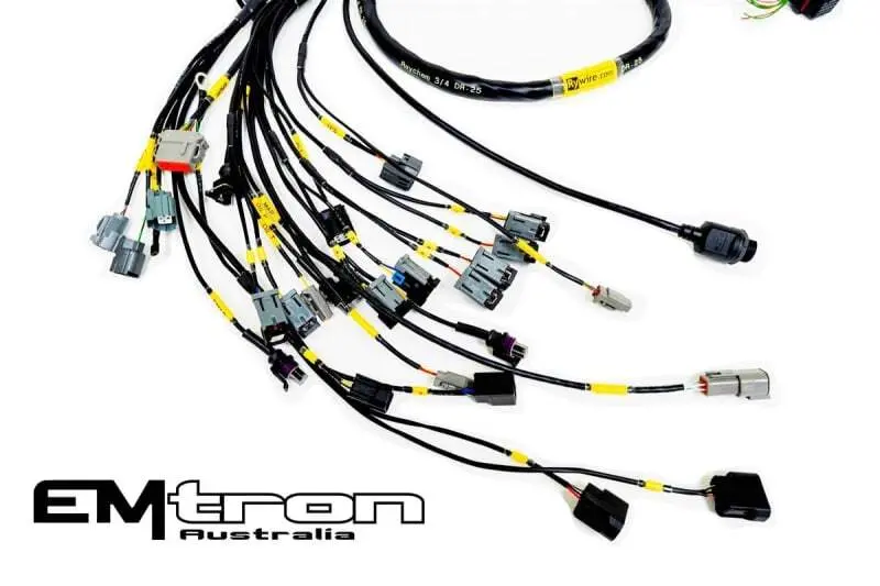 Rywire Honda B-Series Na W/Emtron Kv8+ Eng Harn (4 Inj No Emap/Boost/ Adapter Req / Drop Ship Only) 1