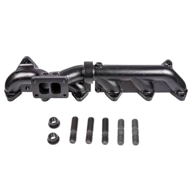 Ats Diesel 07.5-18 6.7L Cummins 2Pc Holset Pulse Flow Exhast Manifold W/ Flange Hardware 1