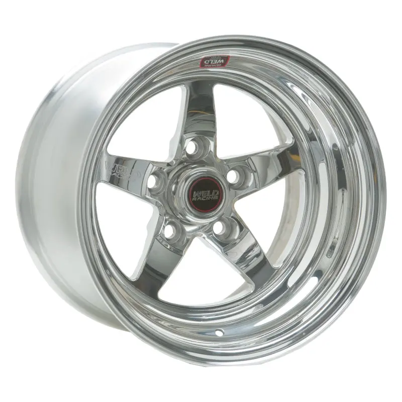 Weld S71 15X10 / 5X120mm Bp / 7.5In. Bs Polished Wheel (Medium Pad) - Non-Beadlock - 71Mp-510N75c 1