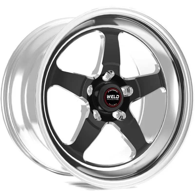 Weld S71 18X9 / 5X4.75 Bp / 4.7In Bs Black Wheel (Low Pad) - Non-Beadlock - 71Lb8090b47a 1