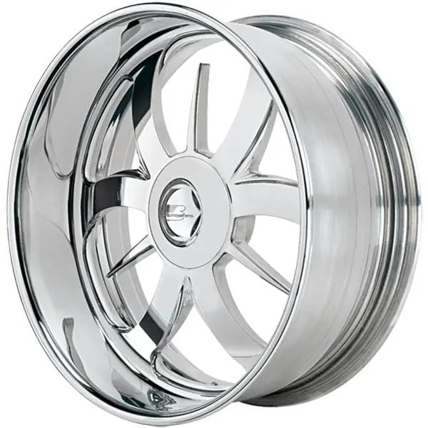Billet Specialties Gs Series Custom Polished Wheels – Gs3D Design, 9X10 Inch (Gs3D910) 1