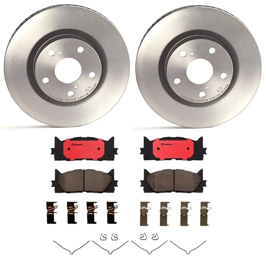 Brembo Kt00080 Disc Brake Pad And Rotor Combo 1