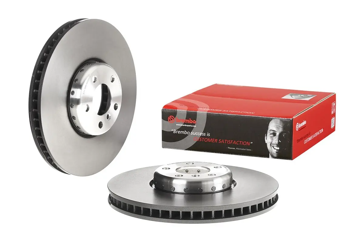 Brembo 09.C416.13 Uv-Coated Premium Brake Rotors — Track-Ready Finish 1