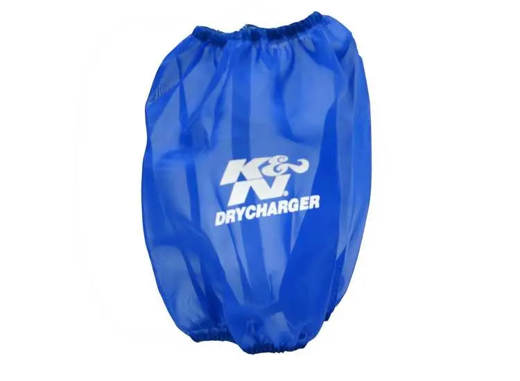 K&N Drycharger Wrap Blue Custom 7.5In H 1