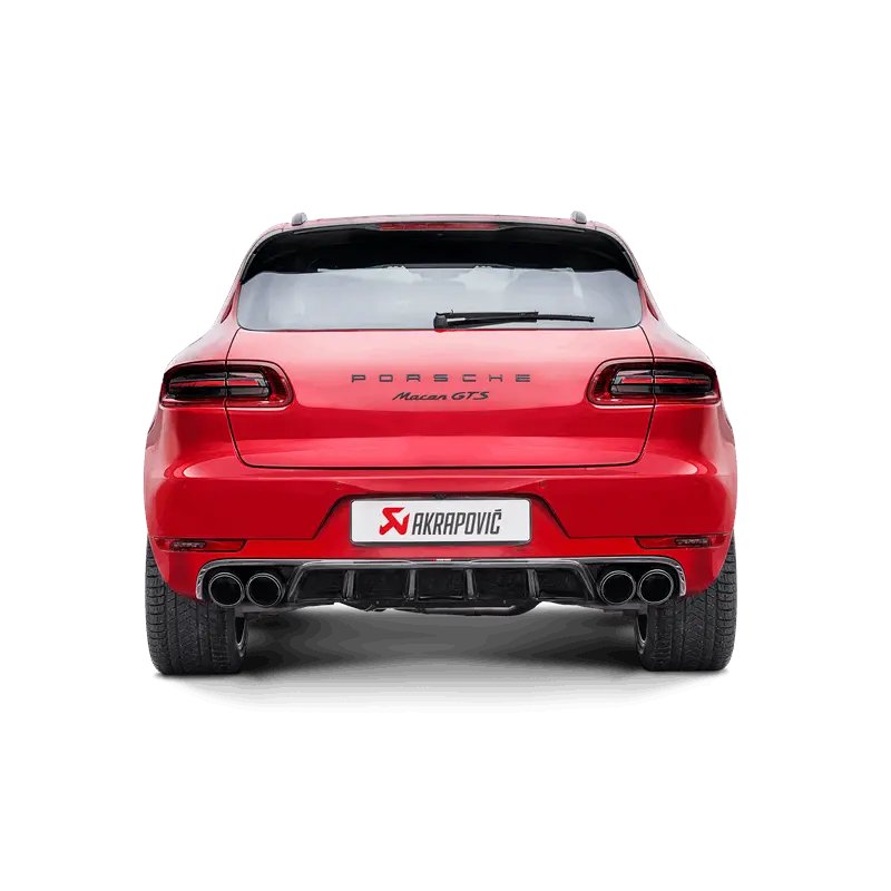Akrapovic 2014 Porsche Macan Turbo (95B) Evolution Line Cat Back (Titanium) W/ Titanium Tips 1