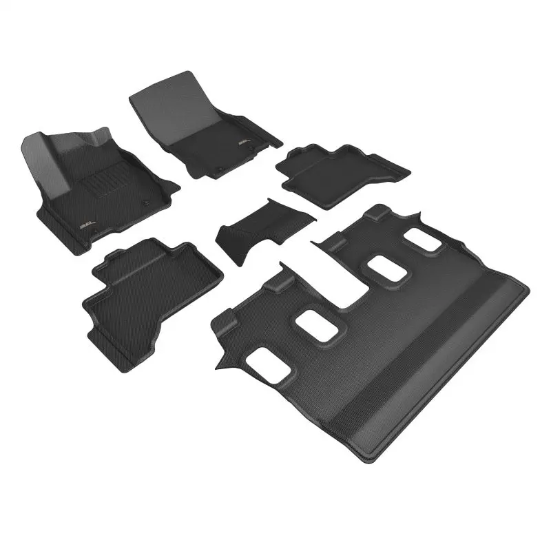 3D Maxpider 24-25 Lexus Gx 6-Seat Kagu Cargo Liner - Black 1