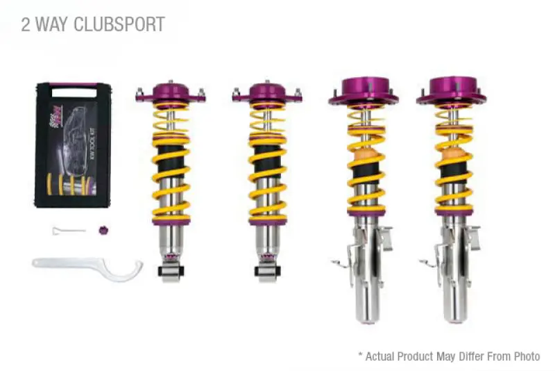 Kw Clubsport Kit Chevrolet Corvette (C6) Z06+Zr1; W/ Electronic Shock Control - 35261715 1