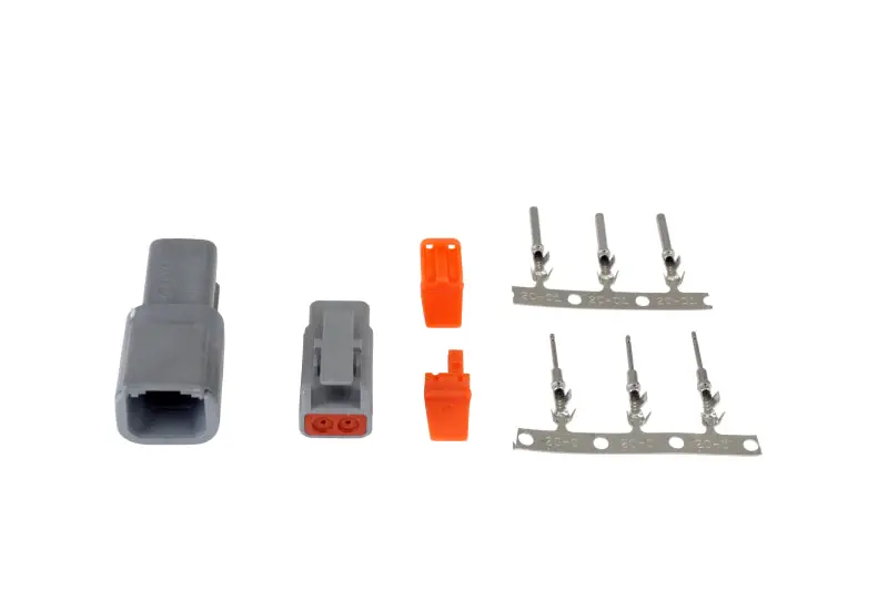 Aem Dtm-Style 2 Way Plug Connector W/ Pins 1