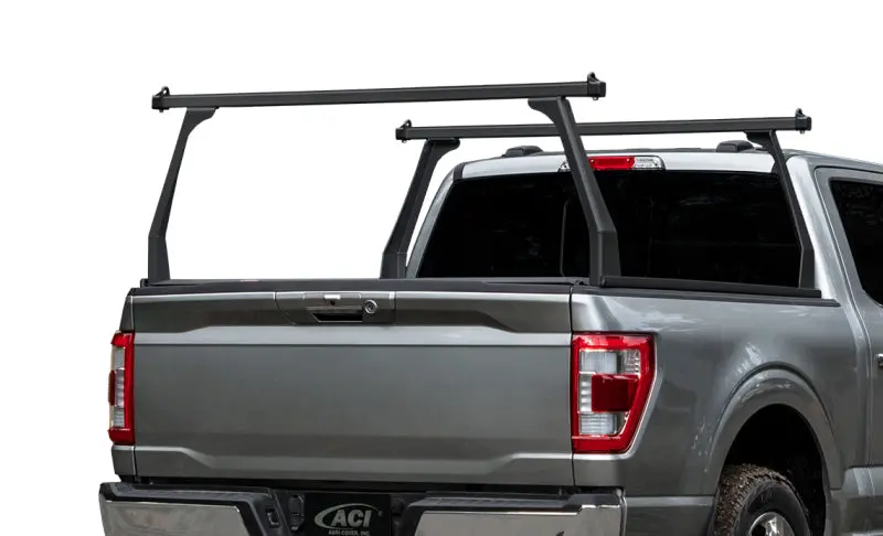 Access Adarac Aluminum Series 19+ Ford Ranger 5Ft Box Matte Black Truck Rack 1