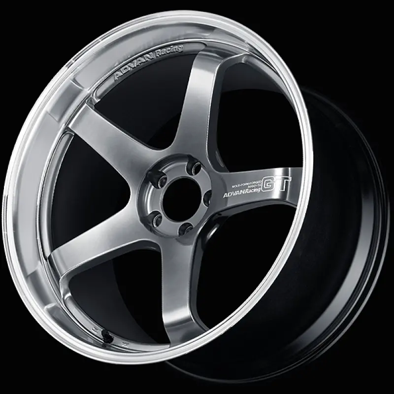 Advan Gt Premium Version 21X9.0 / +15 Et / 5-120 / 72.5Mm Bore / Machining & Hyper Platinum Black 1