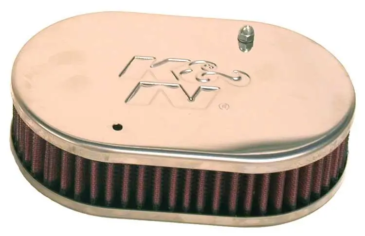 K&N Bolt-On Oval Unit 2In Flg 2In H 1
