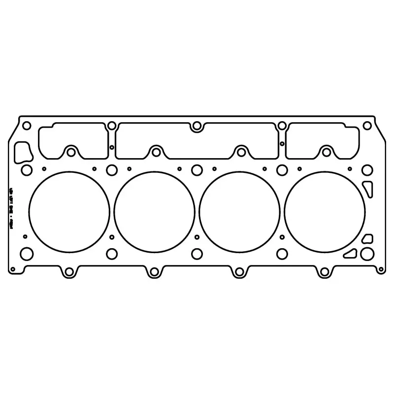 Cometic Gasket Gm Lsx Gen-4 Sb V8 .071In Dst Cyl. Hg - 4.165In Bore - 1/2In & 3/8In Studs - Lhs 1