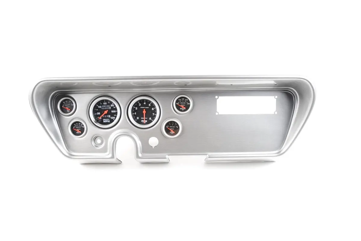 Classic Thunder Road Instrument Panel With Autometer Gauges (Model 411661412) 1